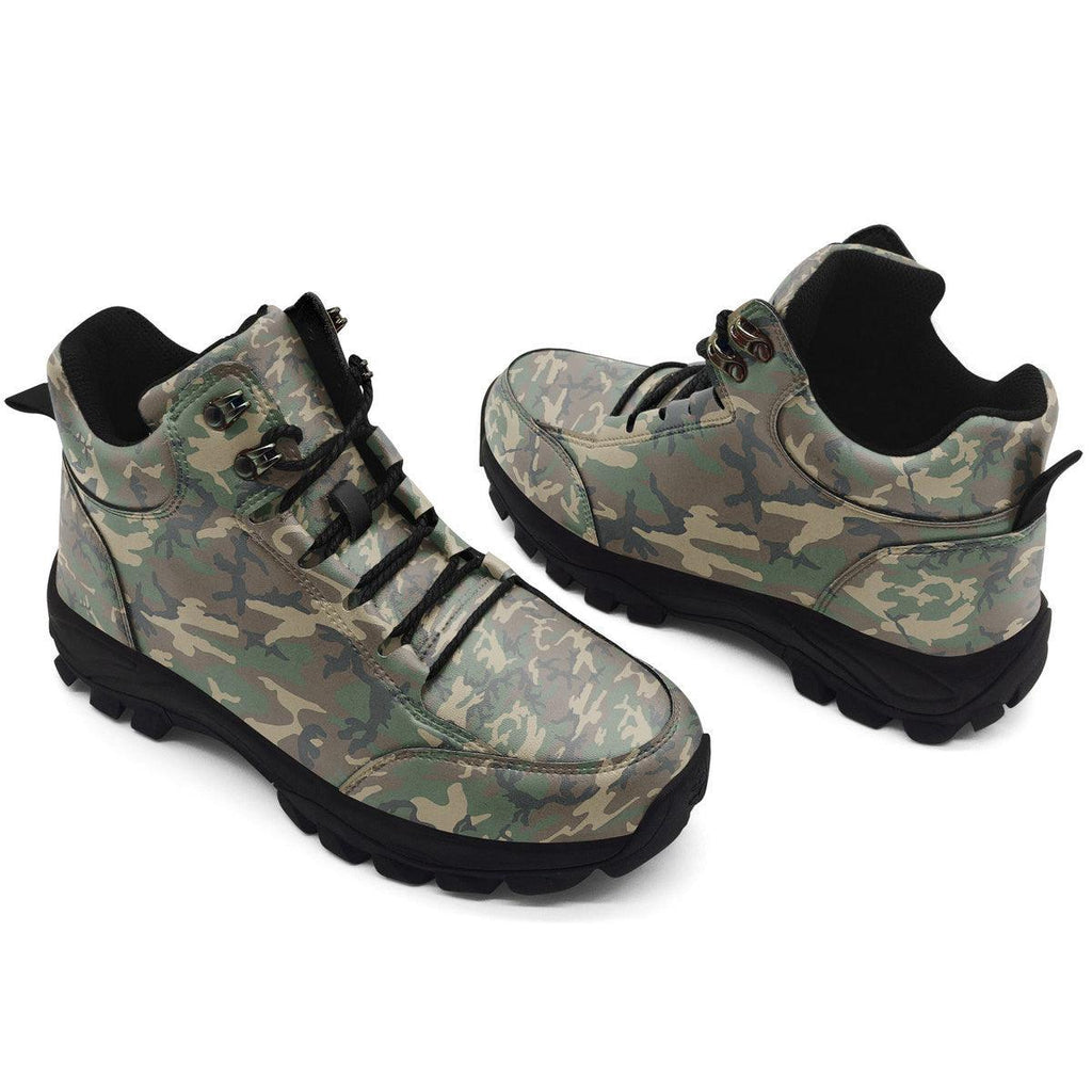 Army of the Republic of Vietnam Special Force South Tiger Stripe CAMO Hiking Shoes - CustomsPig