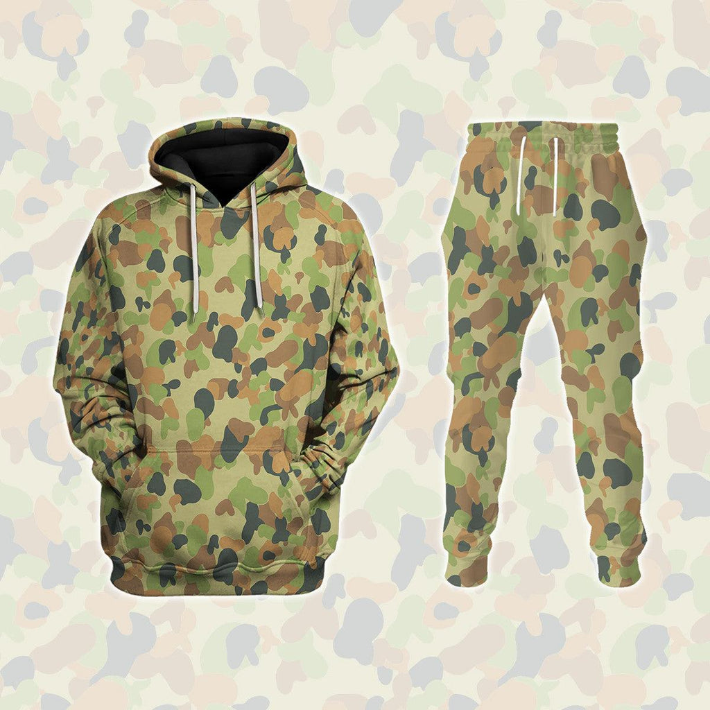 Australian AUSCAM Disruptive Pattern Camouflage Uniform Jelly Bean Camo Or Hearts And Bunnies - CustomsPig