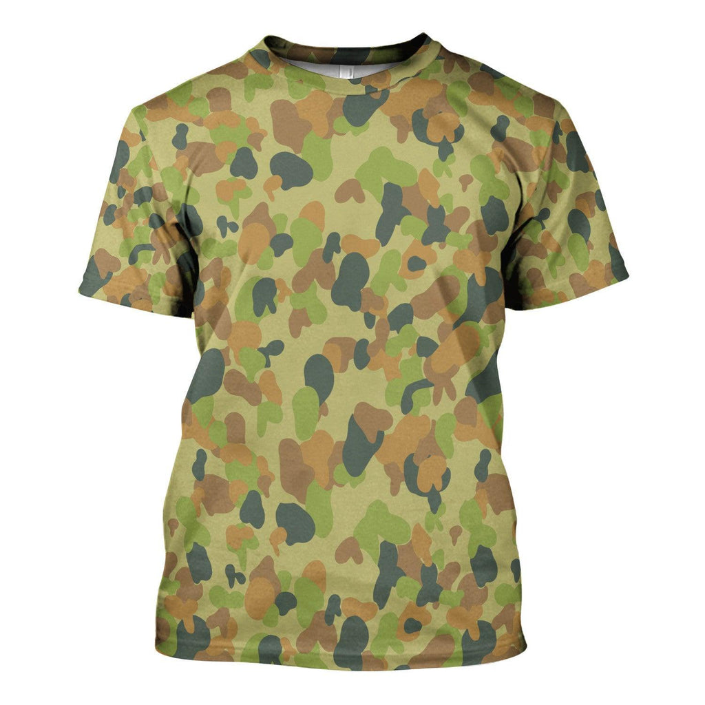 Australian AUSCAM Disruptive Pattern Camouflage Uniform Jelly Bean Camo Or Hearts And Bunnies - CustomsPig