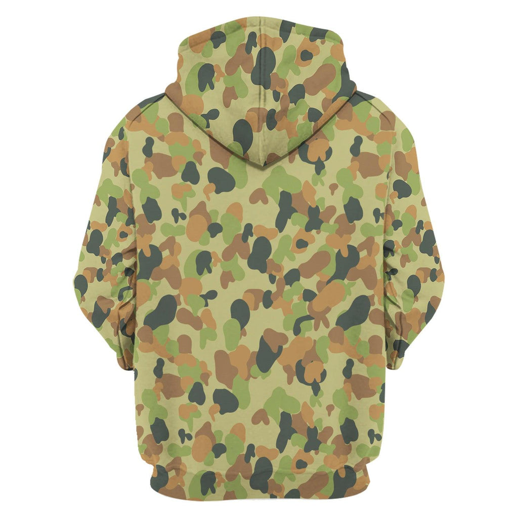 Australian AUSCAM Disruptive Pattern Camouflage Uniform Jelly Bean Camo Or Hearts And Bunnies - CustomsPig