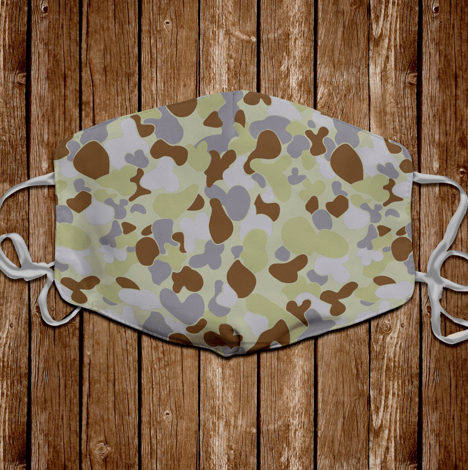 Australian Disruptive Pattern Desert Uniform Face Mask - CustomsPig