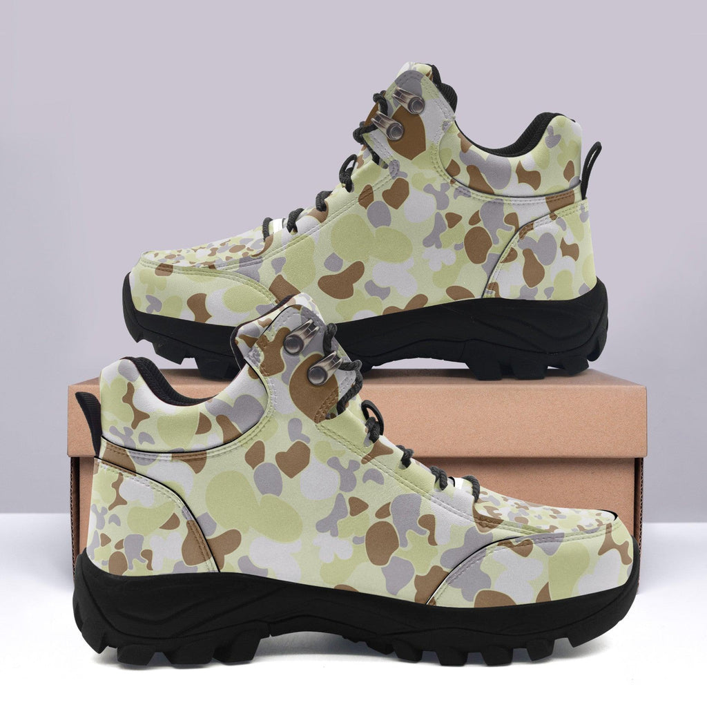 Australian Disruptive Pattern Desert Uniform Hiking Shoes - CustomsPig