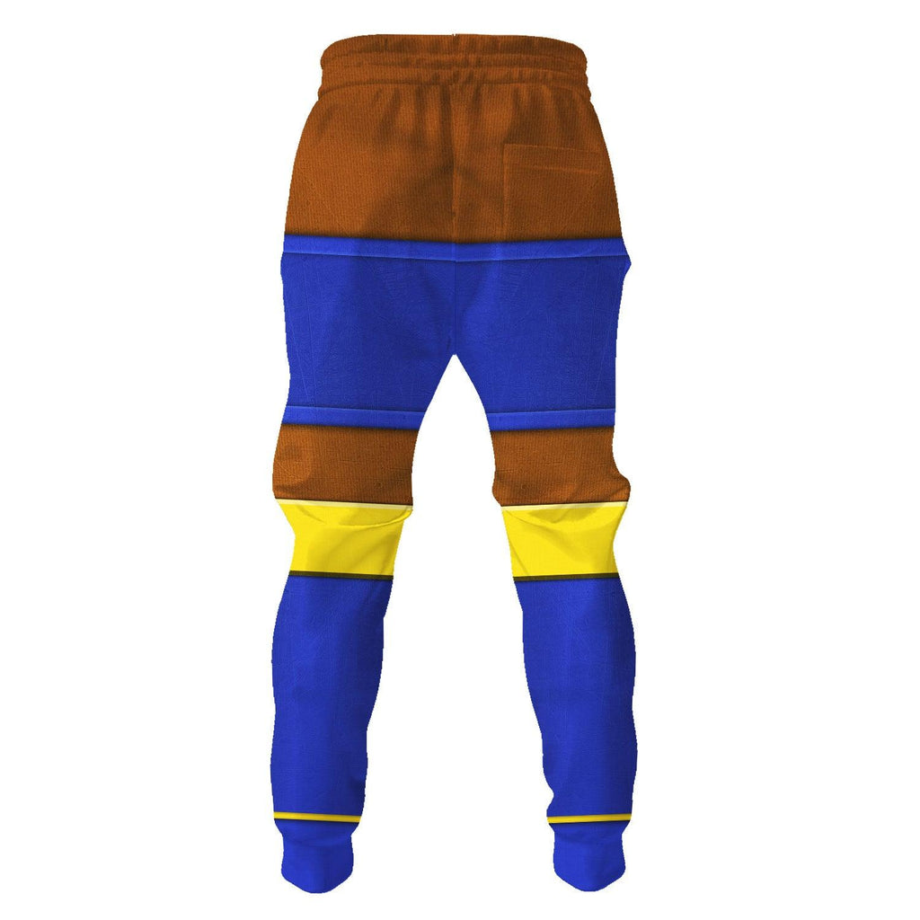 Beetlemon Digimon Frontier Hoodie T-shirt Sweatpants Cosplay - CustomsPig