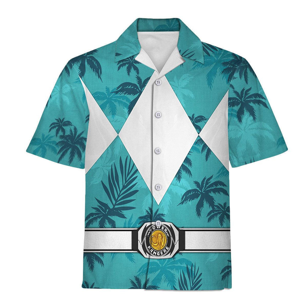 Belt Black Ranger x Tommy Vercetti Hawaiian Shirt Beach Shorts - CustomsPig.com