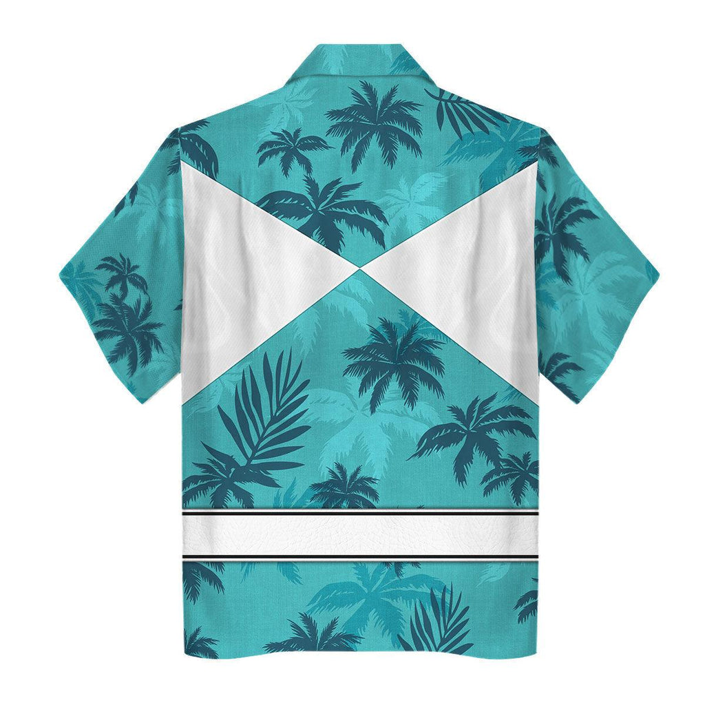 Belt Black Ranger x Tommy Vercetti Hawaiian Shirt Beach Shorts - CustomsPig.com