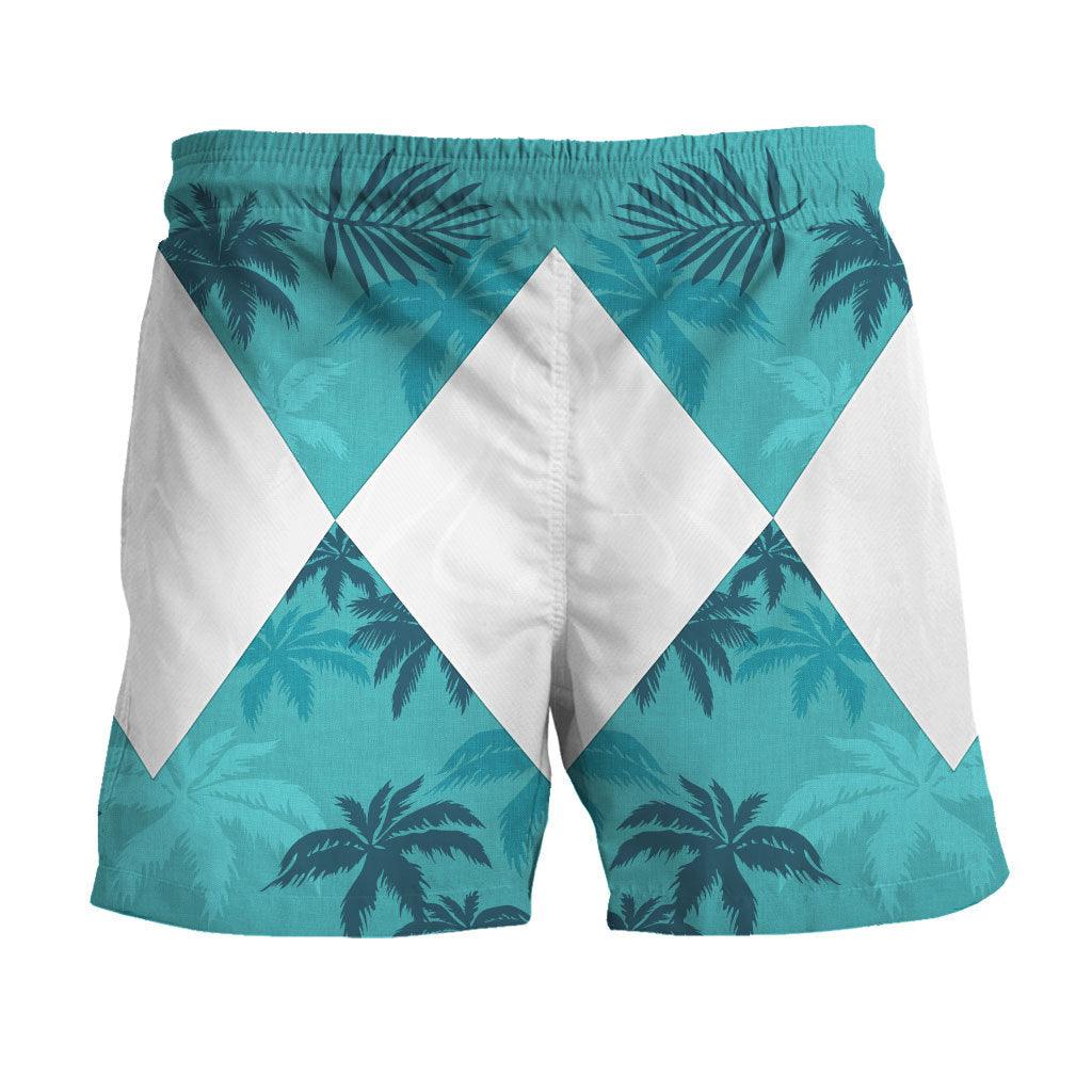 Belt Black Ranger x Tommy Vercetti Hawaiian Shirt Beach Shorts - CustomsPig.com