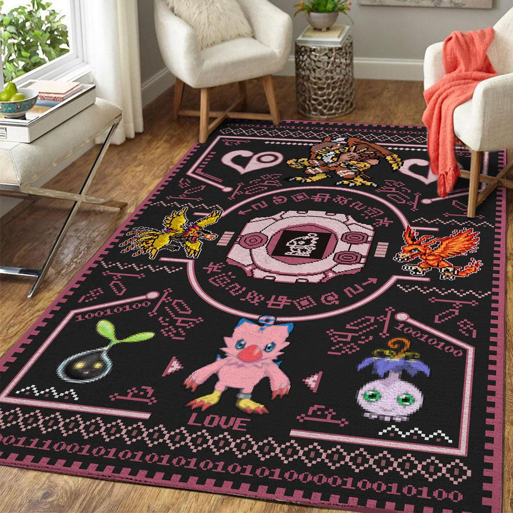 Biyomon Digimon Rug - DucG