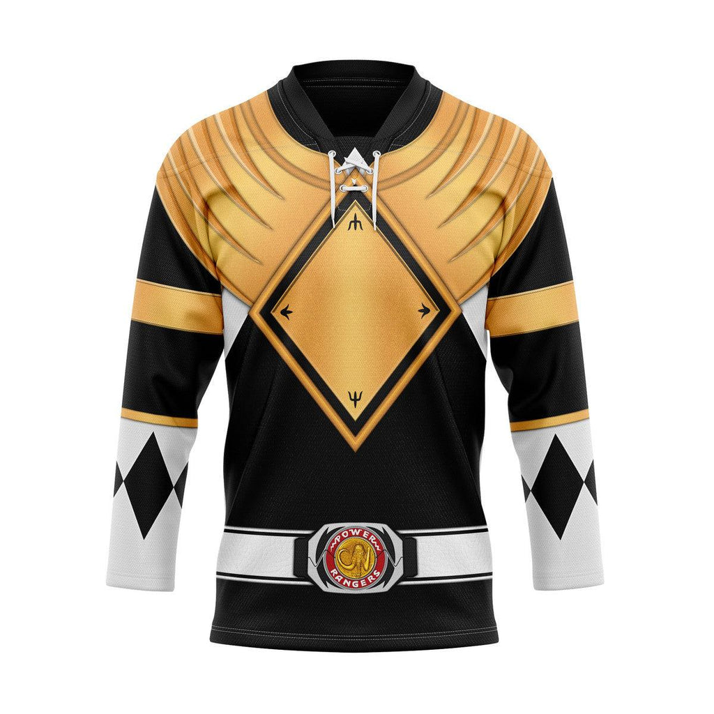 Black Ranger Dragon Shield Hockey Jersey -  CustomsPig.com