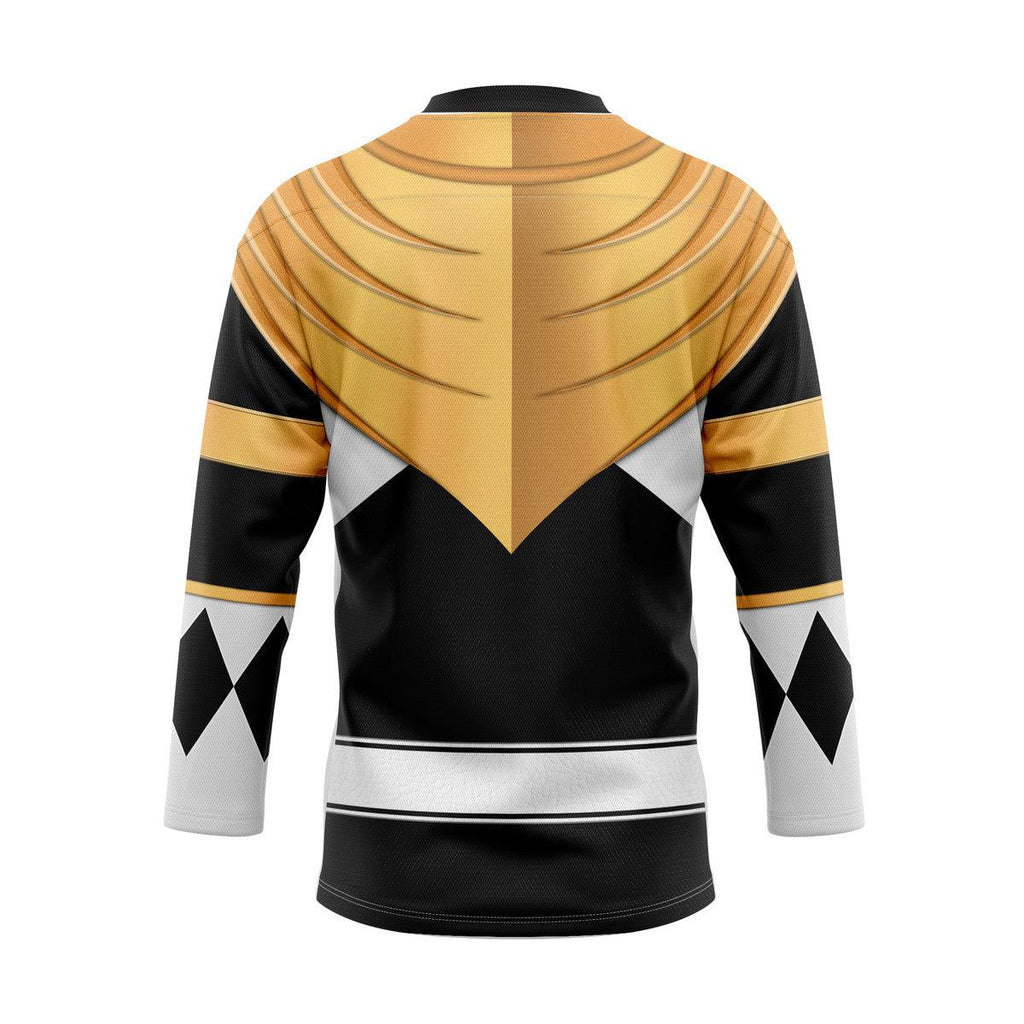 Black Ranger Dragon Shield Hockey Jersey -  CustomsPig.com