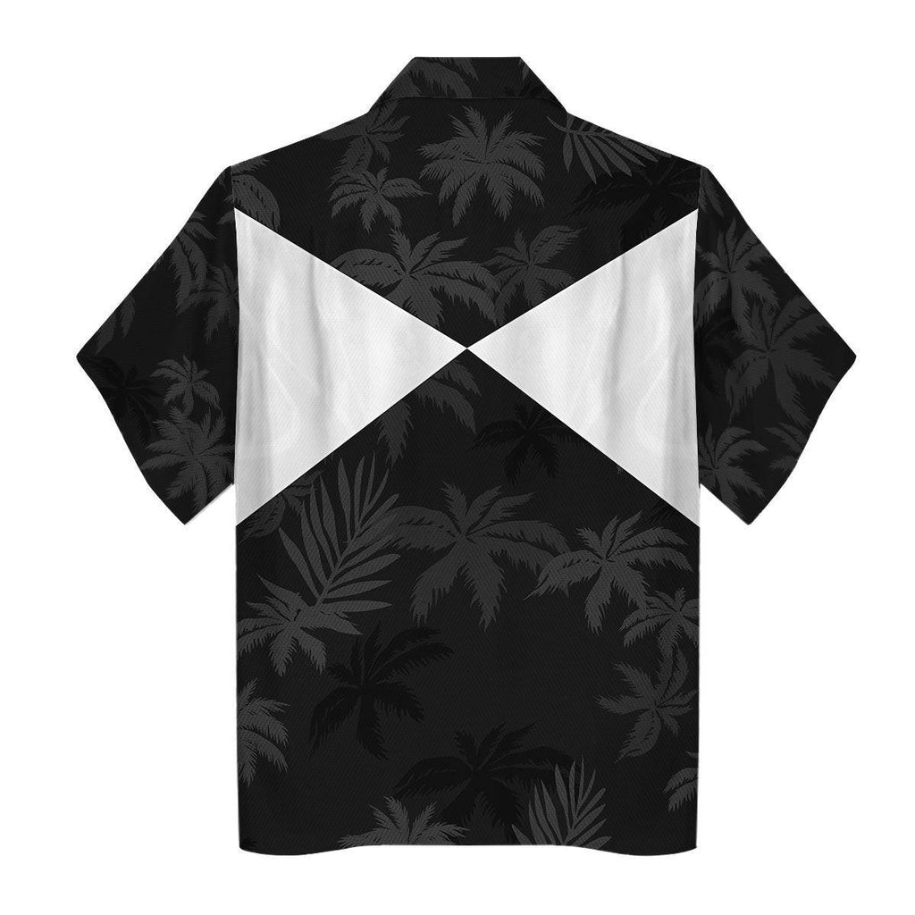 Black Ranger x Tommy Vercetti Hawaiian Shirt & Beach Shorts - CustomsPig.com