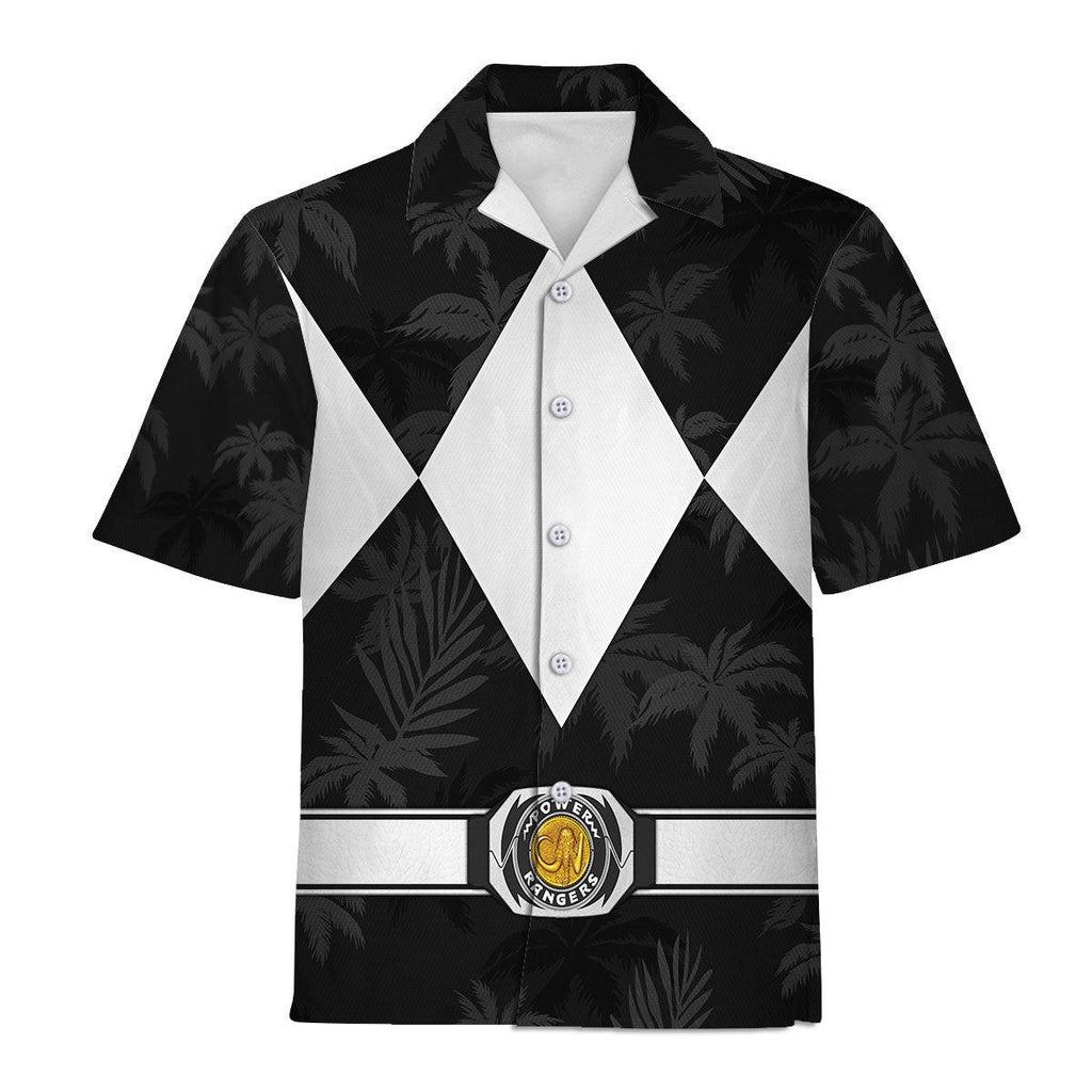 Black Ranger x Tommy Vercetti Hawaiian Shirt Beach Shorts - CustomsPig.com