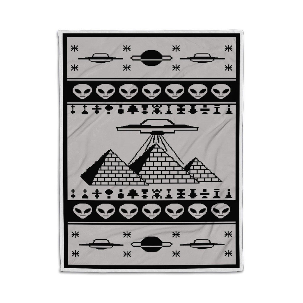 Blanket Ancient Aliens Pyramid - CustomsPig