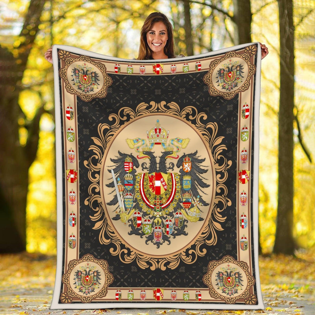 Blanket Austria-Hungary Coat of Arms - CustomsPig