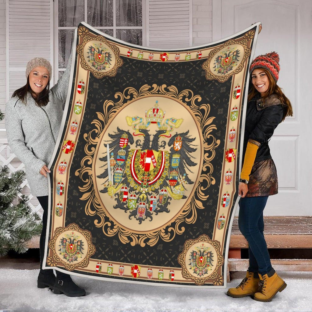 Blanket Austria-Hungary Coat of Arms - CustomsPig