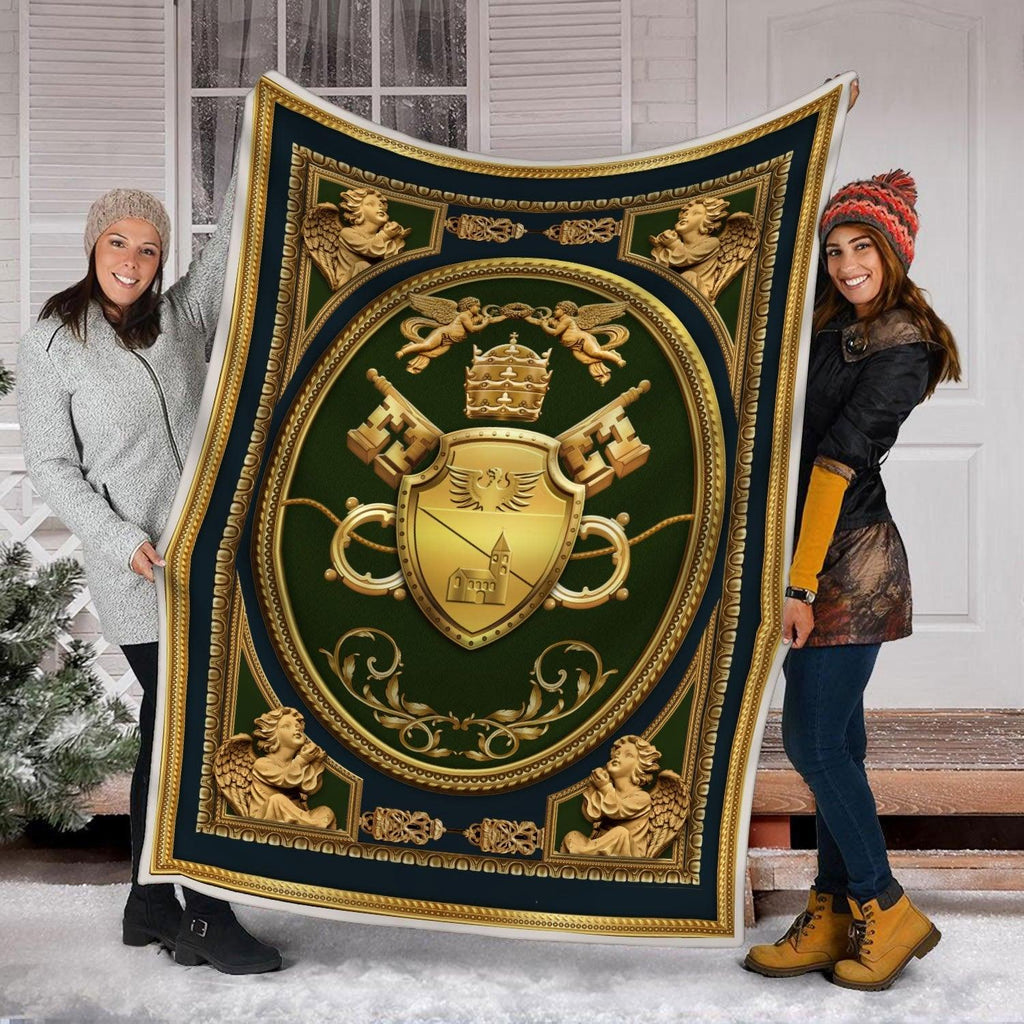 Blanket Benedict XV Coat Of Arms - CustomsPig