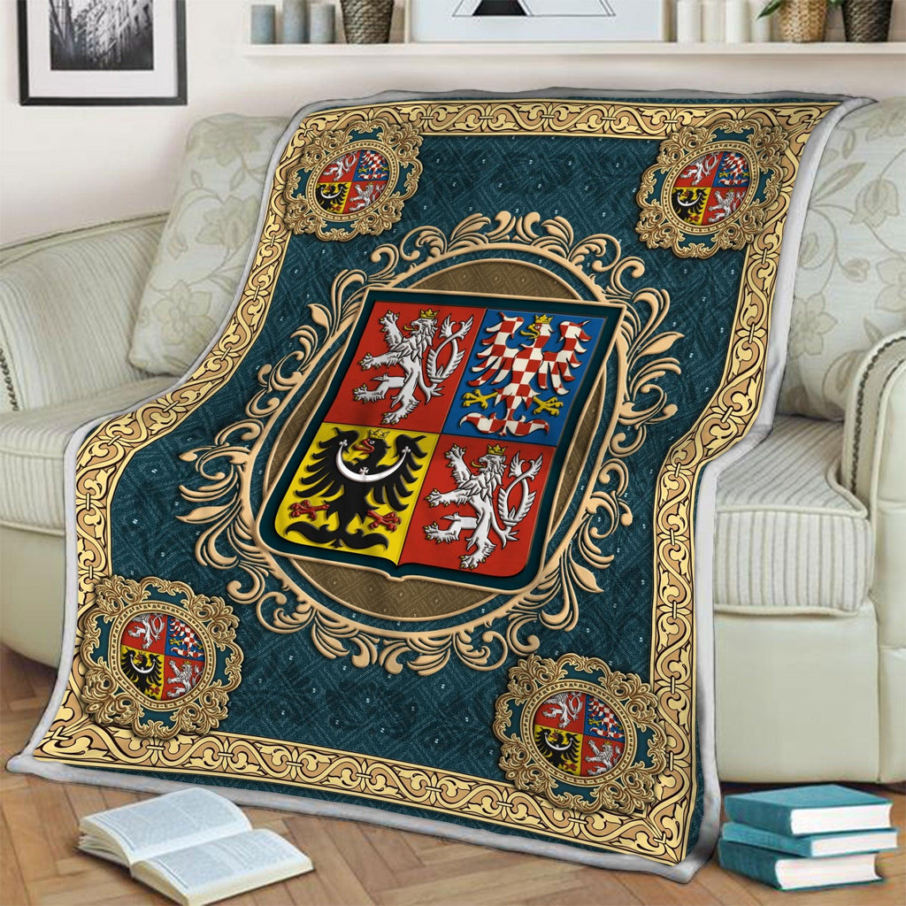 Blanket Coat Of Arms Of The Czech Republic - CustomsPig