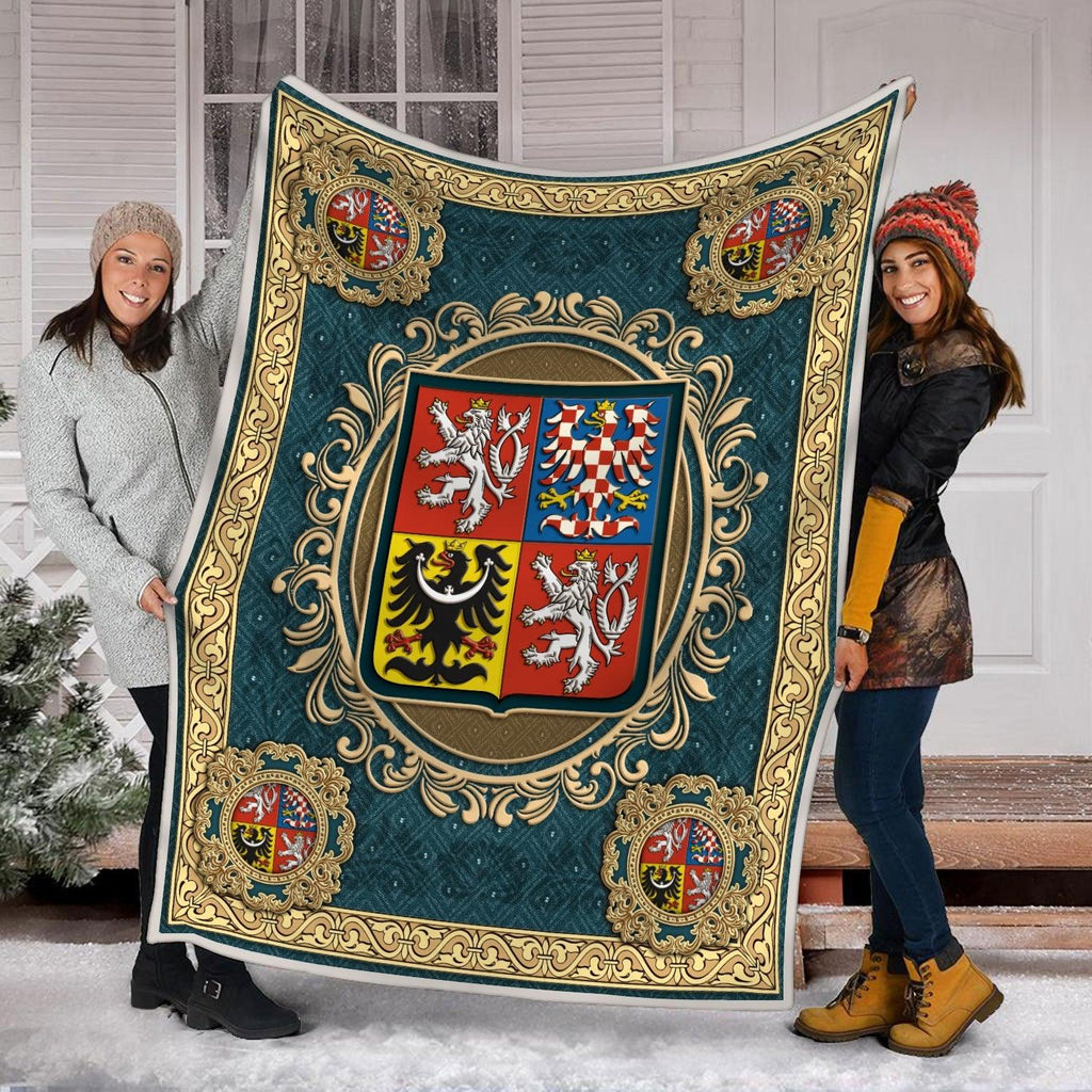 Blanket Coat Of Arms Of The Czech Republic - CustomsPig