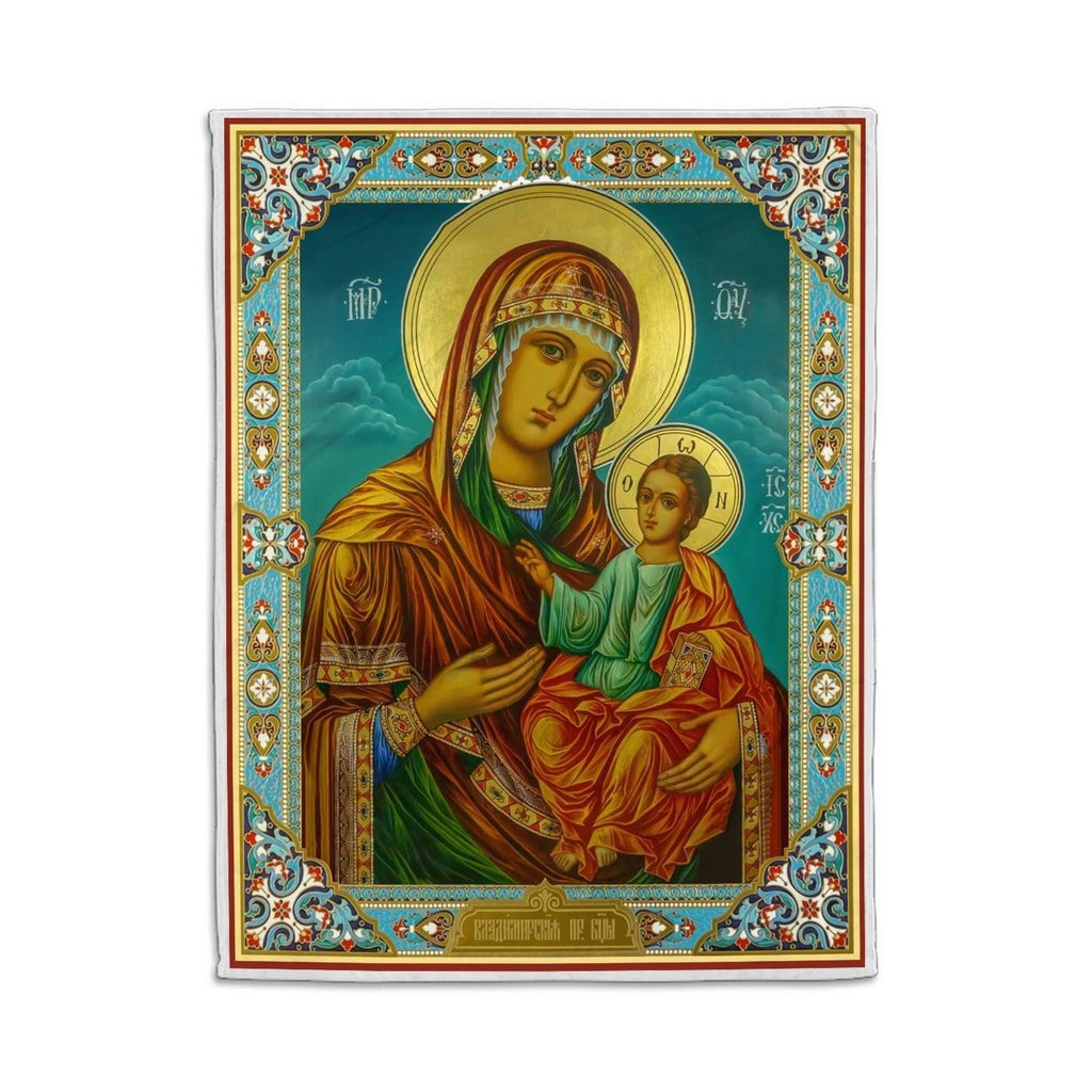 Blanket Eastern Orthodox Mary - CustomsPig