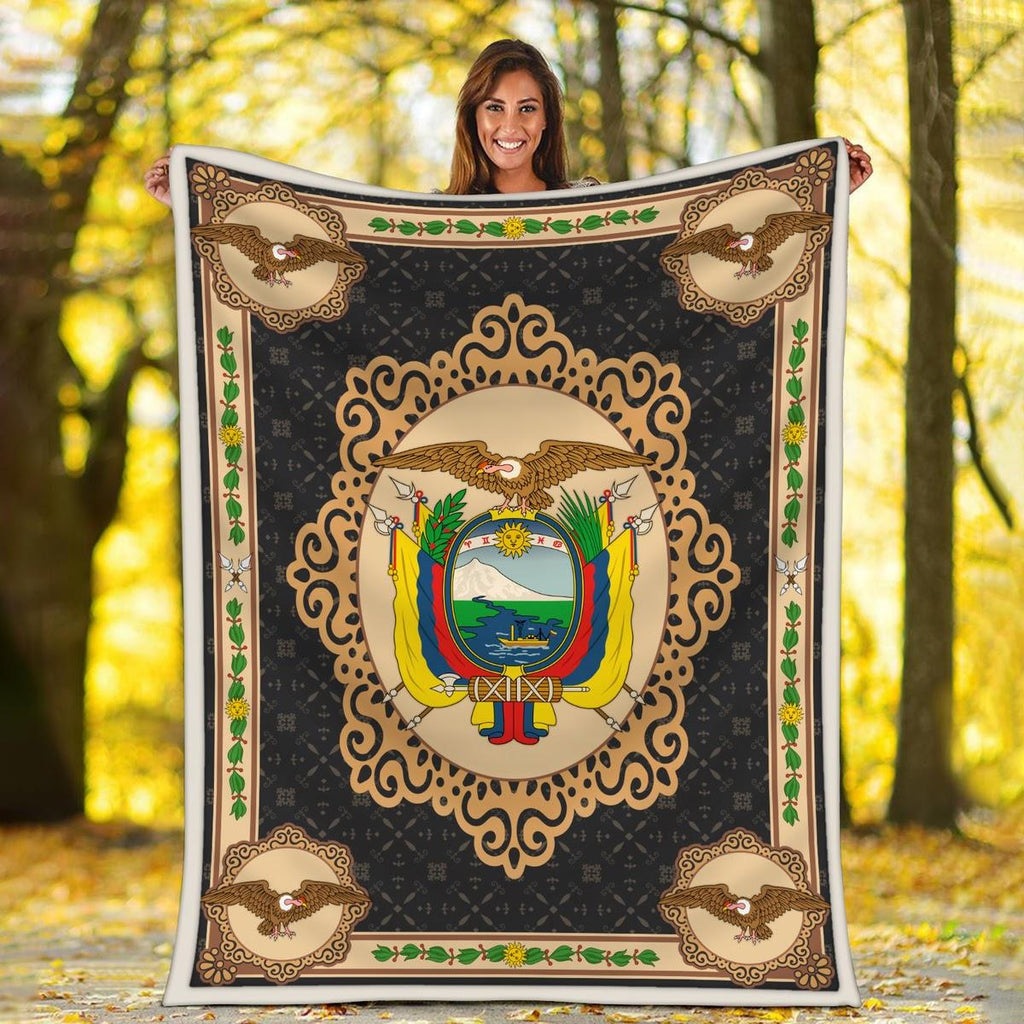 Blanket Ecuador Coat Of Arms - CustomsPig