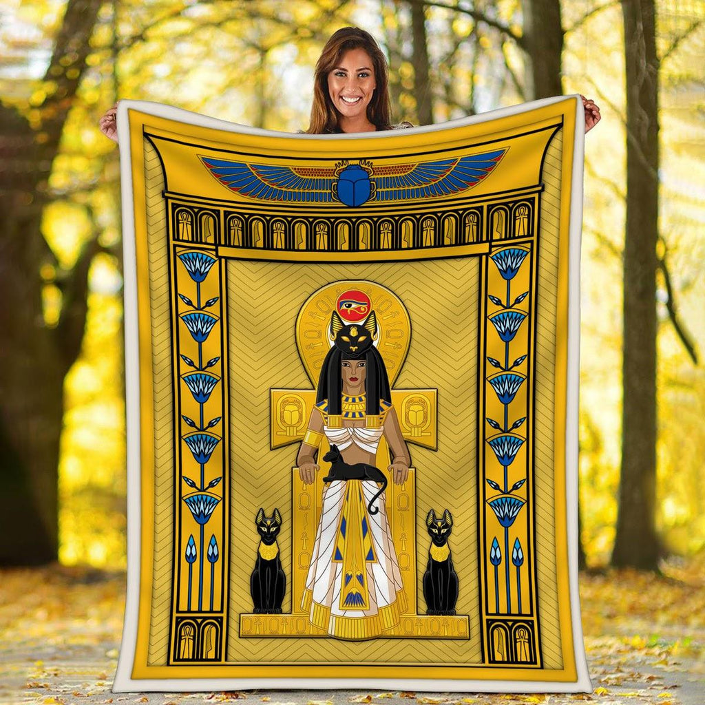 Blanket Egyptian Goddest - CustomsPig