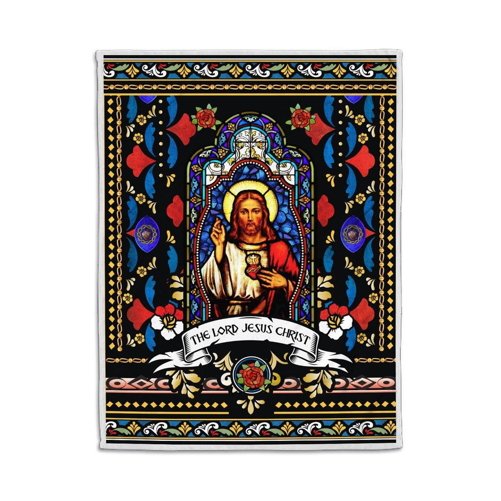 Blanket Jesus The Lord Jesus Christ Stained - CustomsPig