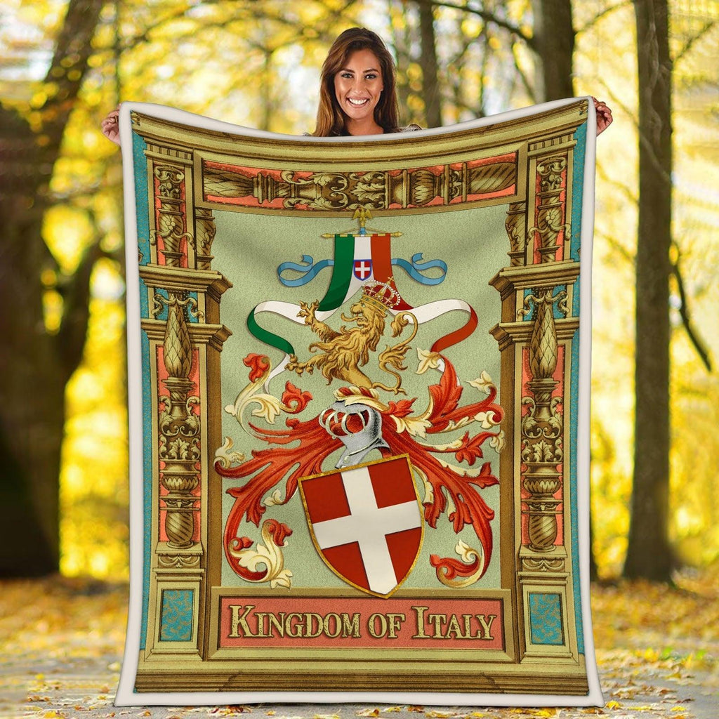 Blanket Kingdom of Italy Fleece - CustomsPig