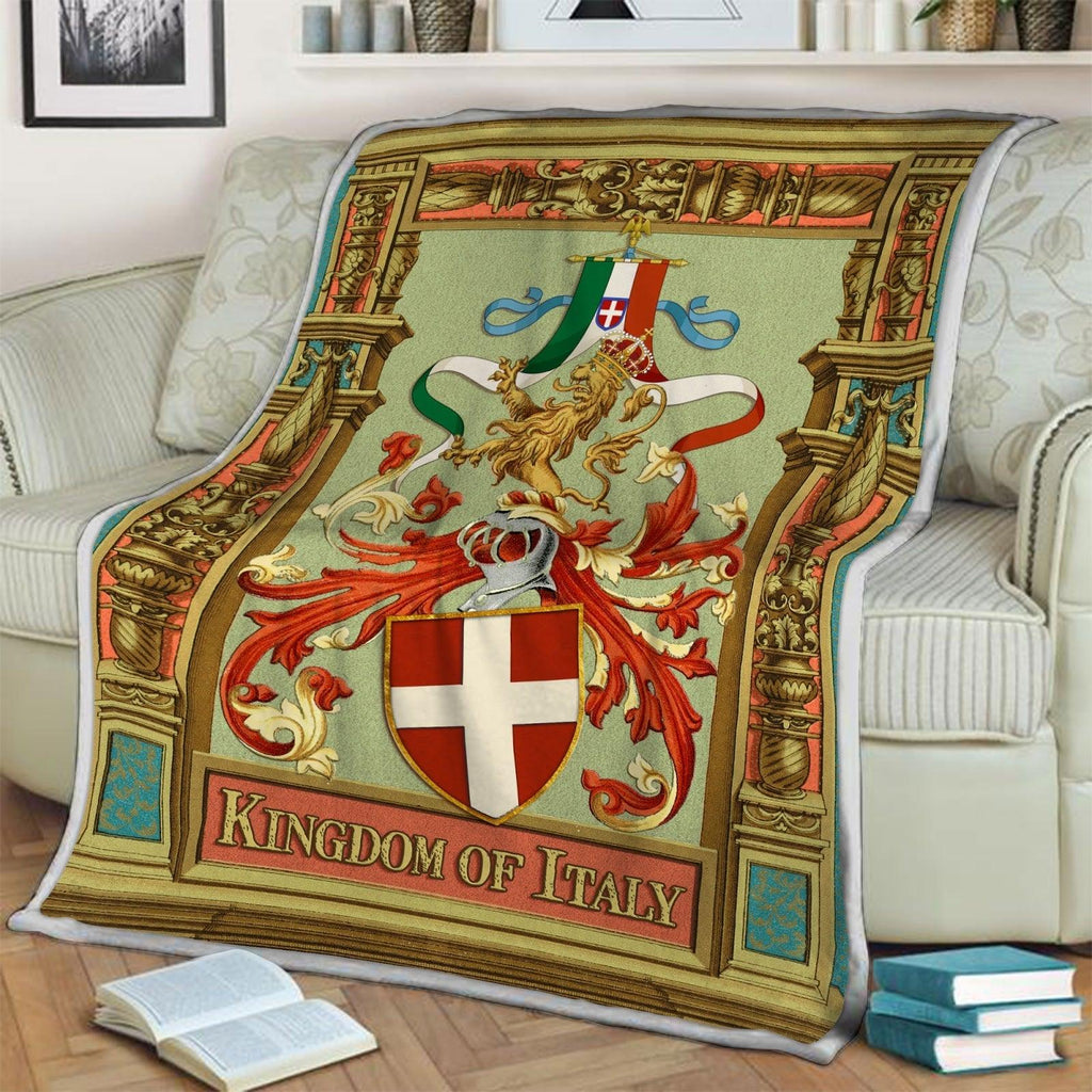 Blanket Kingdom of Italy Fleece - CustomsPig