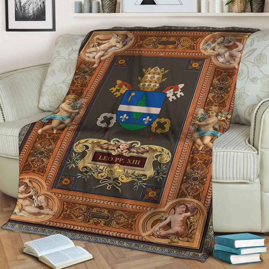 Blanket Leo XIII Coat Of Arms - CustomsPig