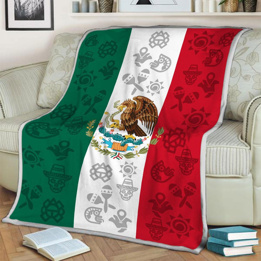 Blanket Mexico Flag - CustomsPig