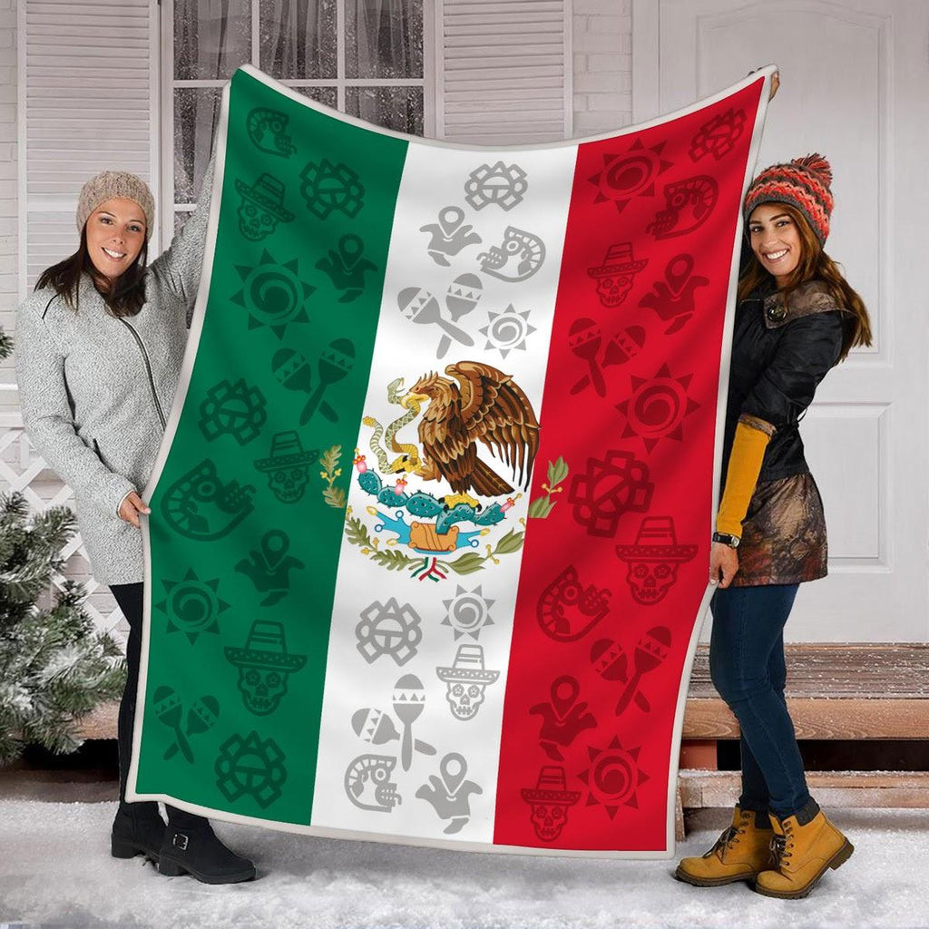 Blanket Mexico Flag - CustomsPig