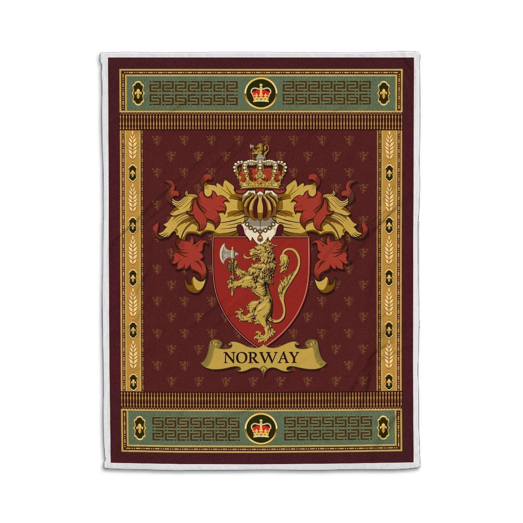 Blanket Norway Coat Of Arms - CustomsPig