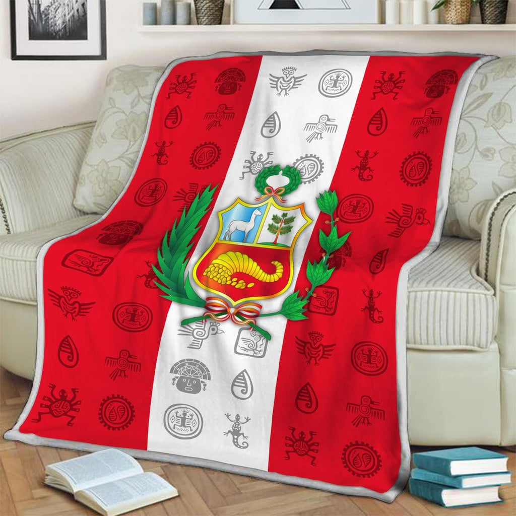 Blanket Peru Flag - CustomsPig