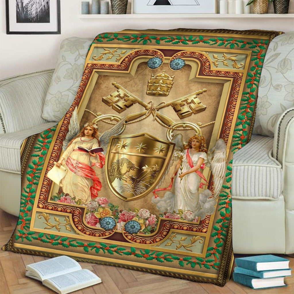 Blanket Pius VI Coat Of Arms - CustomsPig