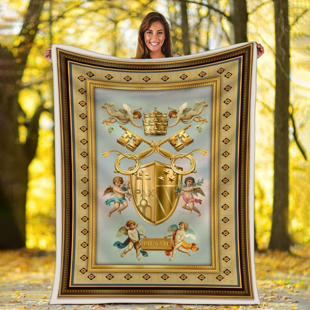 Blanket Pius VII Coat of Arm - CustomsPig