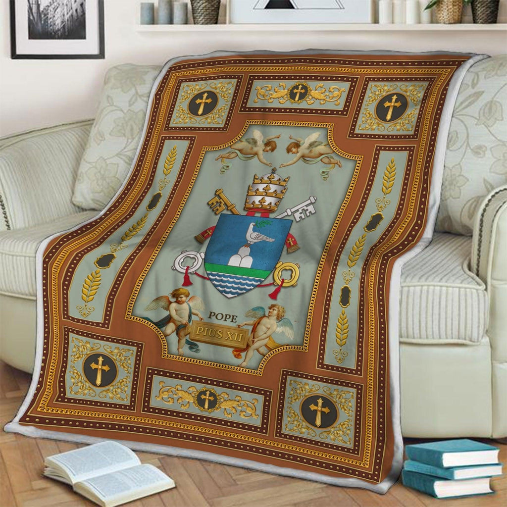 Blanket Pope Francis Coat Of Arms - CustomsPig