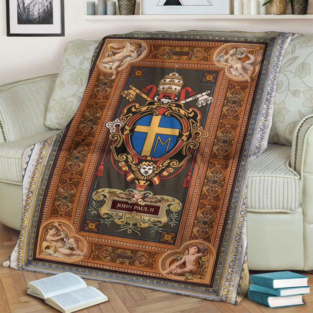 Blanket Pope John Paul II - CustomsPig