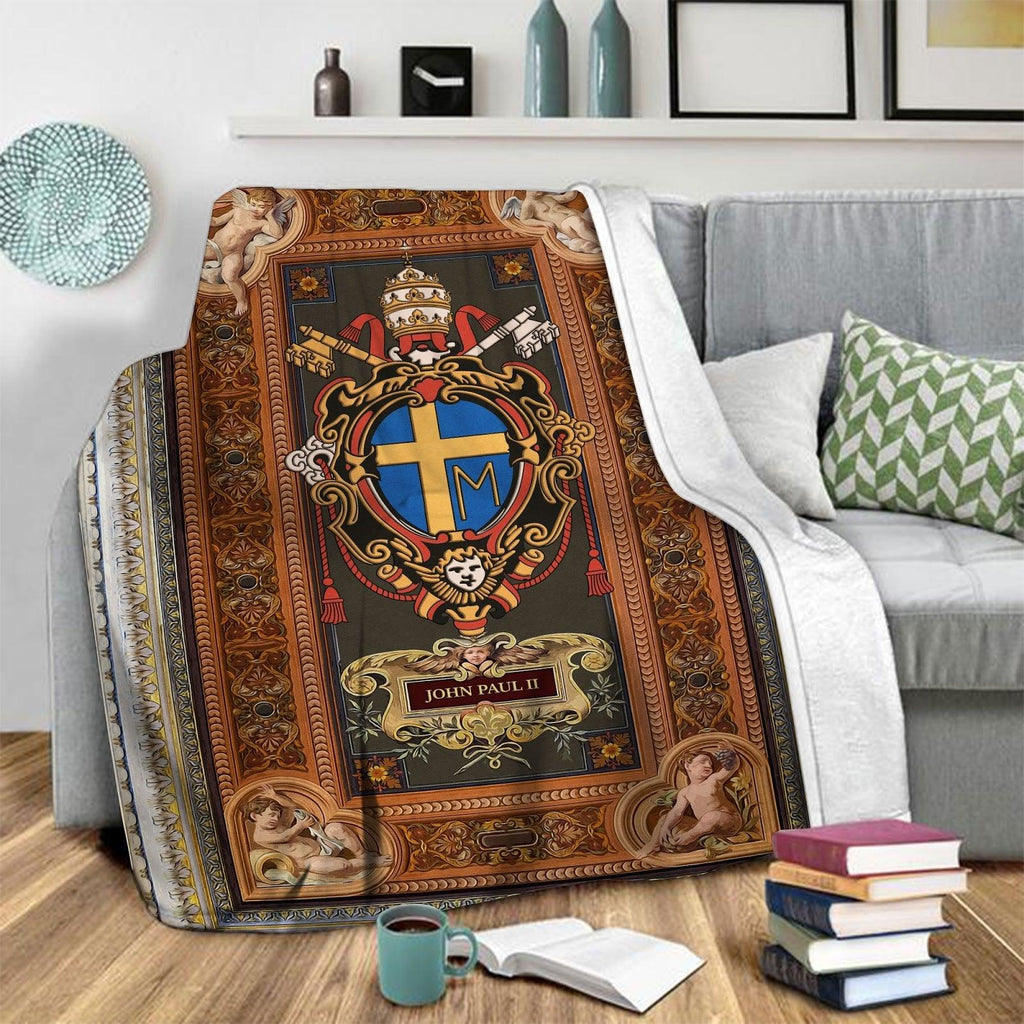 Blanket Pope John Paul II - CustomsPig