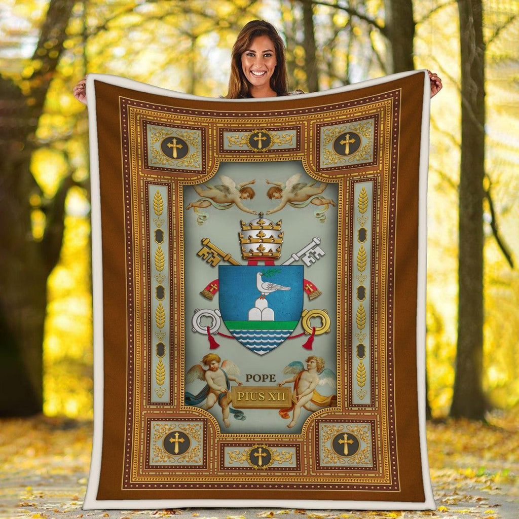 Blanket Pope Pius XII Coat Of Arms - CustomsPig