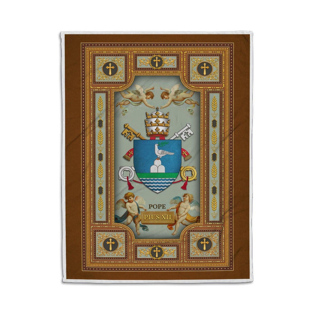 Blanket Pope Pius XII Coat Of Arms - CustomsPig