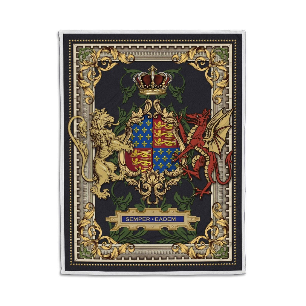 Blanket Queen Elizabeth I Coat of Arms - CustomsPig