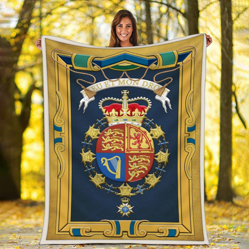 Blanket Queen Elizabeth II - CustomsPig