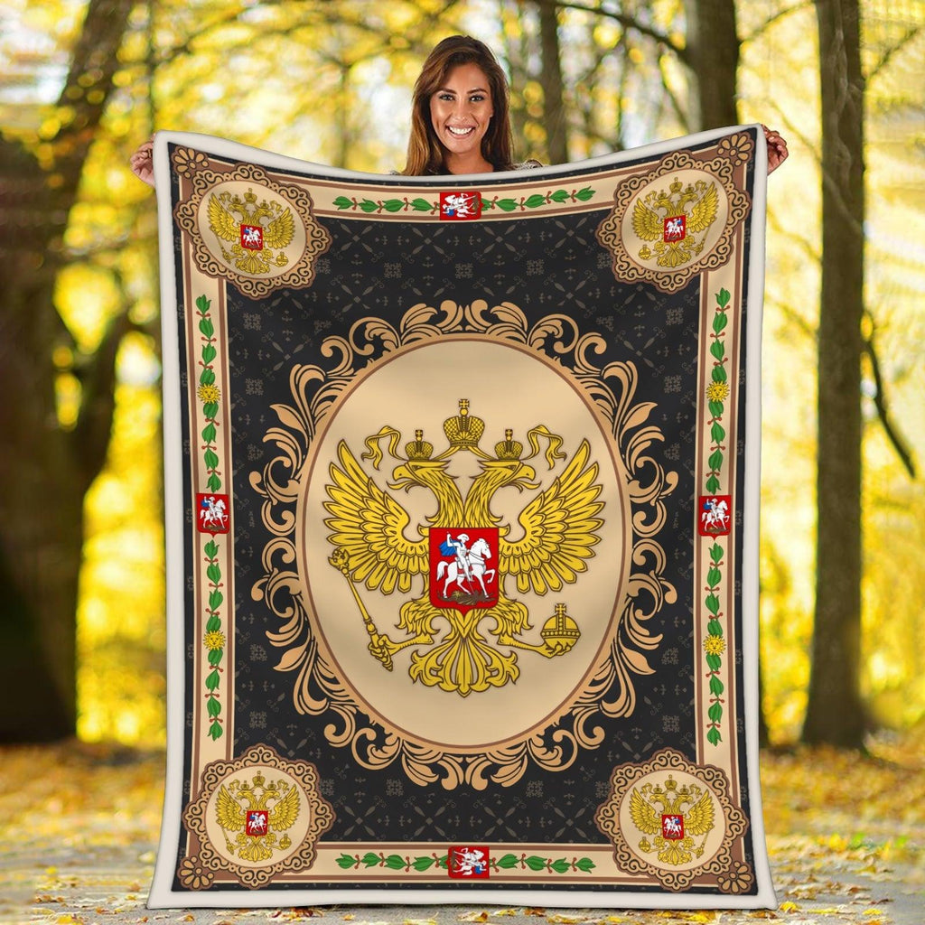 Blanket Russia Coat of Arms - CustomsPig