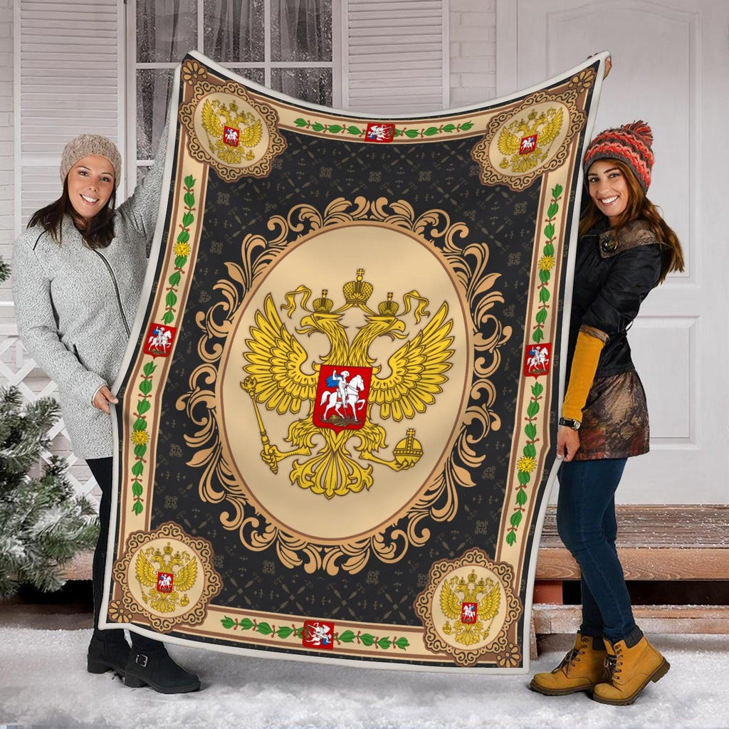 Blanket Russia Coat of Arms - CustomsPig