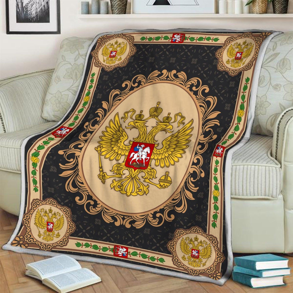 Blanket Russia Coat of Arms - CustomsPig