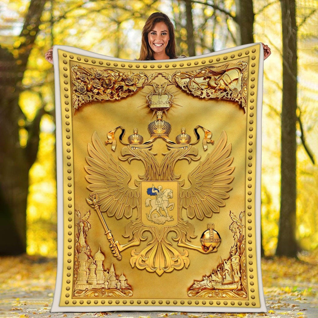 Blanket Russian Coat Of Arms - CustomsPig