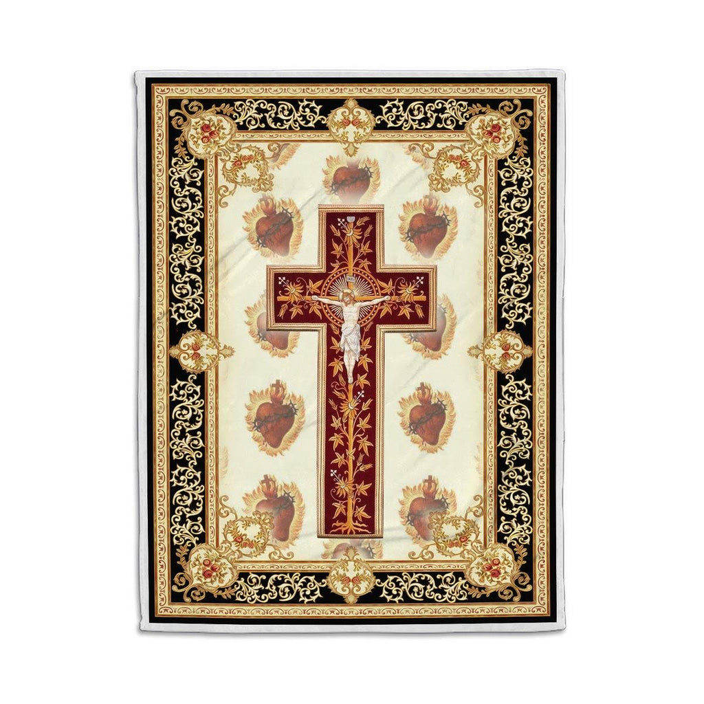 Blanket Sacred Heart Of Jesus - CustomsPig