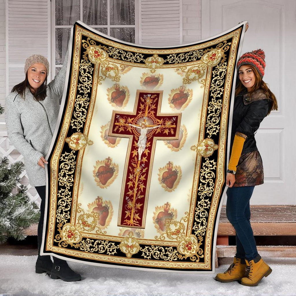 Blanket Sacred Heart Of Jesus - CustomsPig