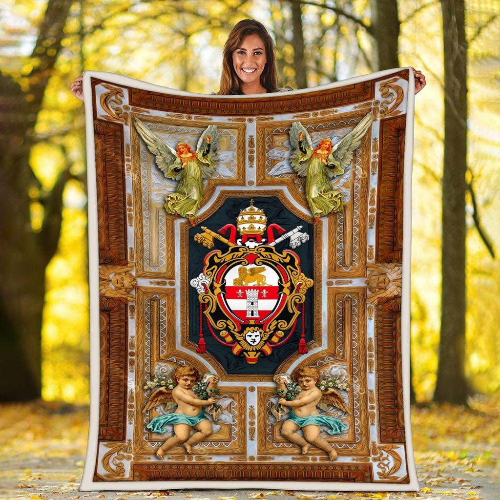 Blanket St John XXIII Coat of Arms - CustomsPig