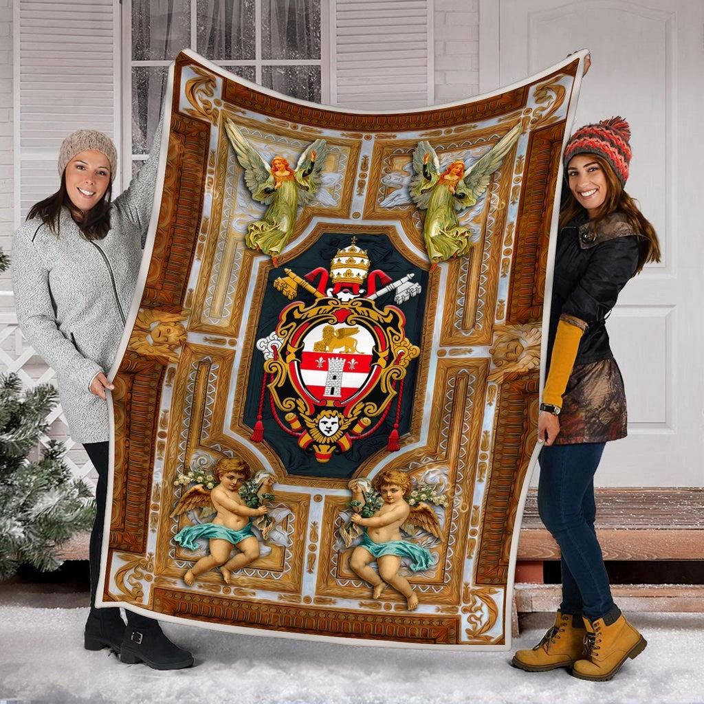 Blanket St John XXIII Coat of Arms - CustomsPig