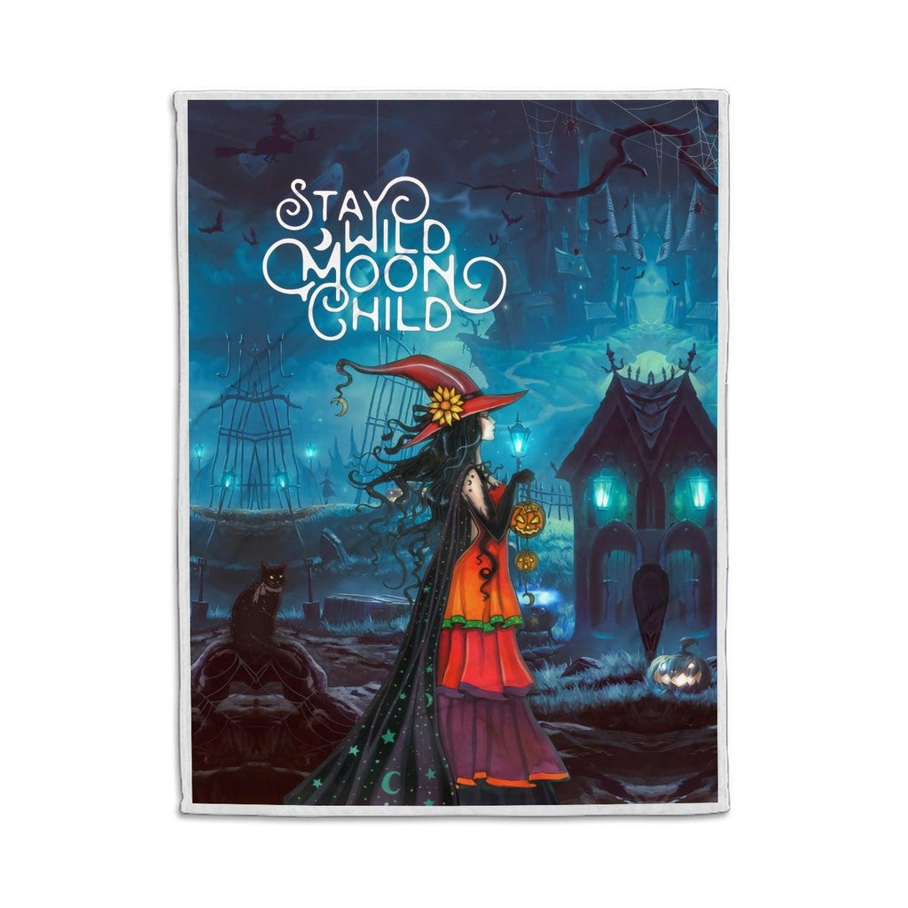 Blanket Stay Wild Moon Child - CustomsPig